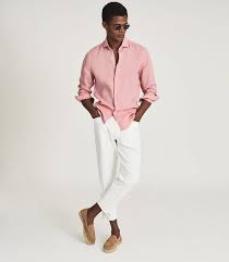 ART CLOTHING ARTICLE #5107 PINK SHIRT